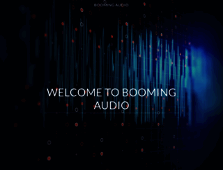 booming-audio.com screenshot