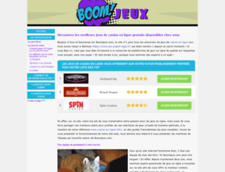 boomjeux.com screenshot