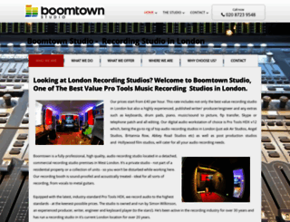 boomtownstudio.co.uk screenshot