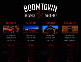 boomtownwoodfire.com screenshot