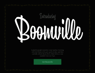 boomville.losttype.com screenshot