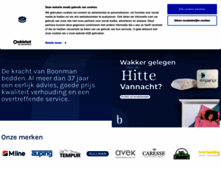 boonmanbedden.nl screenshot