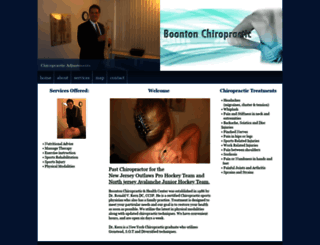 boontonchiropractic.com screenshot