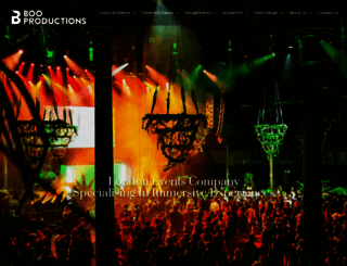 booproductions.com screenshot