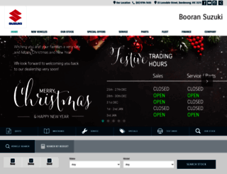 booransuzuki.com.au screenshot