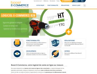 boost-e-commerce.com screenshot