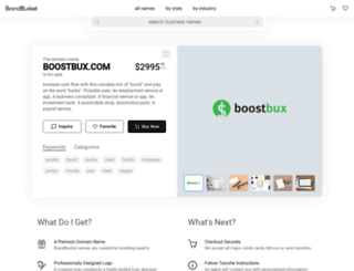 boostbux.com screenshot