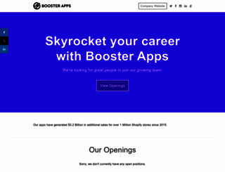 booster-apps.breezy.hr screenshot
