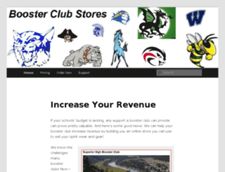 boosterclubstores.com screenshot