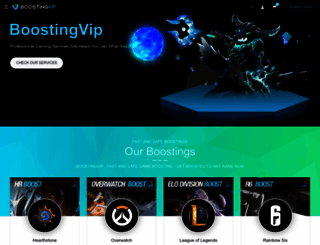 boostingvip.com screenshot