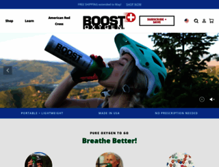 boostoxygen.com screenshot