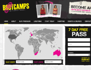 bootcampsinternational.com screenshot