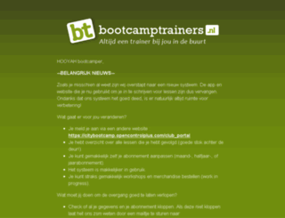bootcamptrainers.nl screenshot