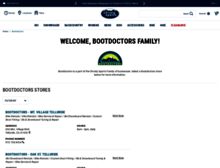 bootdoctors.com screenshot