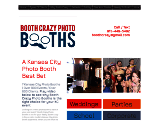 boothcrazyphotobooth.com screenshot