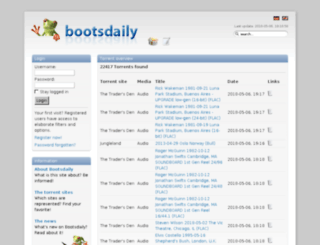 bootsdaily.com screenshot