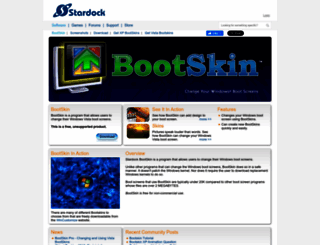 bootskin.com screenshot