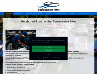 bootsservice-prinz.de screenshot