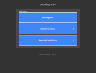 boowling.com screenshot