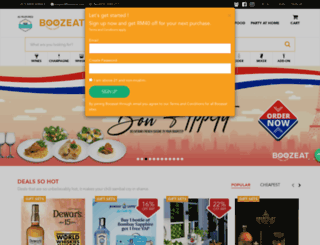 boozeat.com screenshot