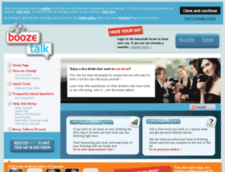 boozetalk.co.uk screenshot