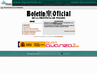 bop.diputoledo.es screenshot