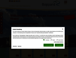 boppard-tourismus.de screenshot