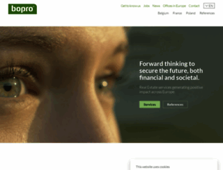 bopro.be screenshot