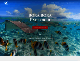 boraboraexplorer.com screenshot