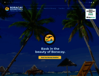 boracayadventures.com screenshot