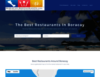 boracayrestaurants.com screenshot