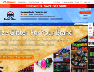 boraglitter.en.alibaba.com screenshot