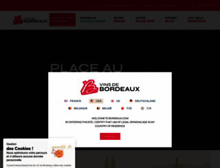 bordeaux.com screenshot