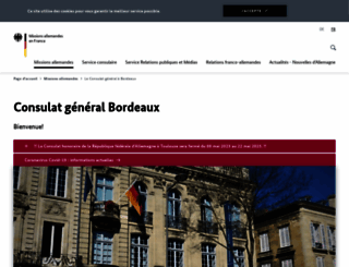 bordeaux.diplo.de screenshot