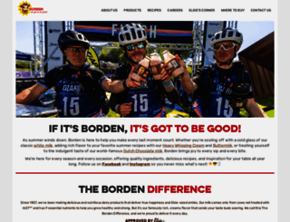 bordendairy.com screenshot