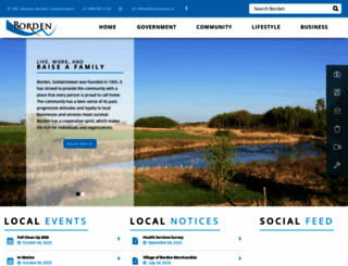 bordensask.ca screenshot