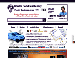 borderfoodmachinery.co.uk screenshot