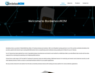borderlessm2m.com screenshot