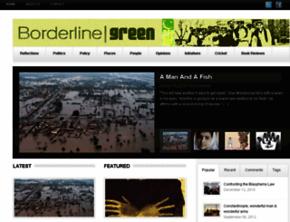 borderlinegreen.com screenshot