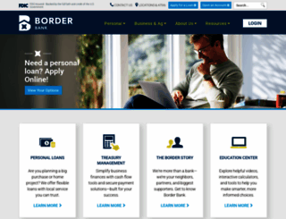 borderstatebank.com screenshot