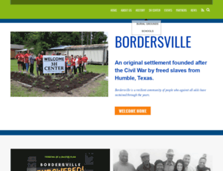 bordersville.org screenshot