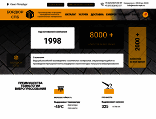 bordur-spb.ru screenshot