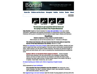 boreal.ca screenshot