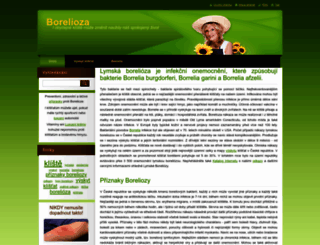 boreliozalymska.webnode.cz screenshot