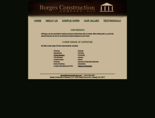 borgesconstruction.com screenshot