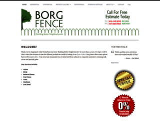 borgfence.com screenshot