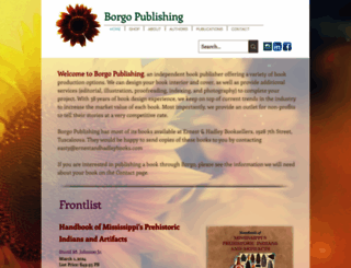 borgopublishing.com screenshot