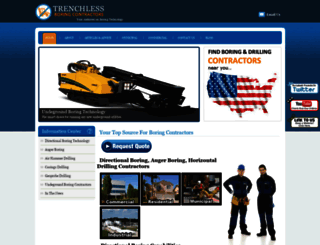 boring-contractors.com screenshot