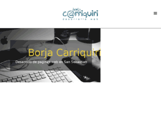 borjacarriquiri.es screenshot