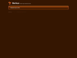 borkus.pl screenshot